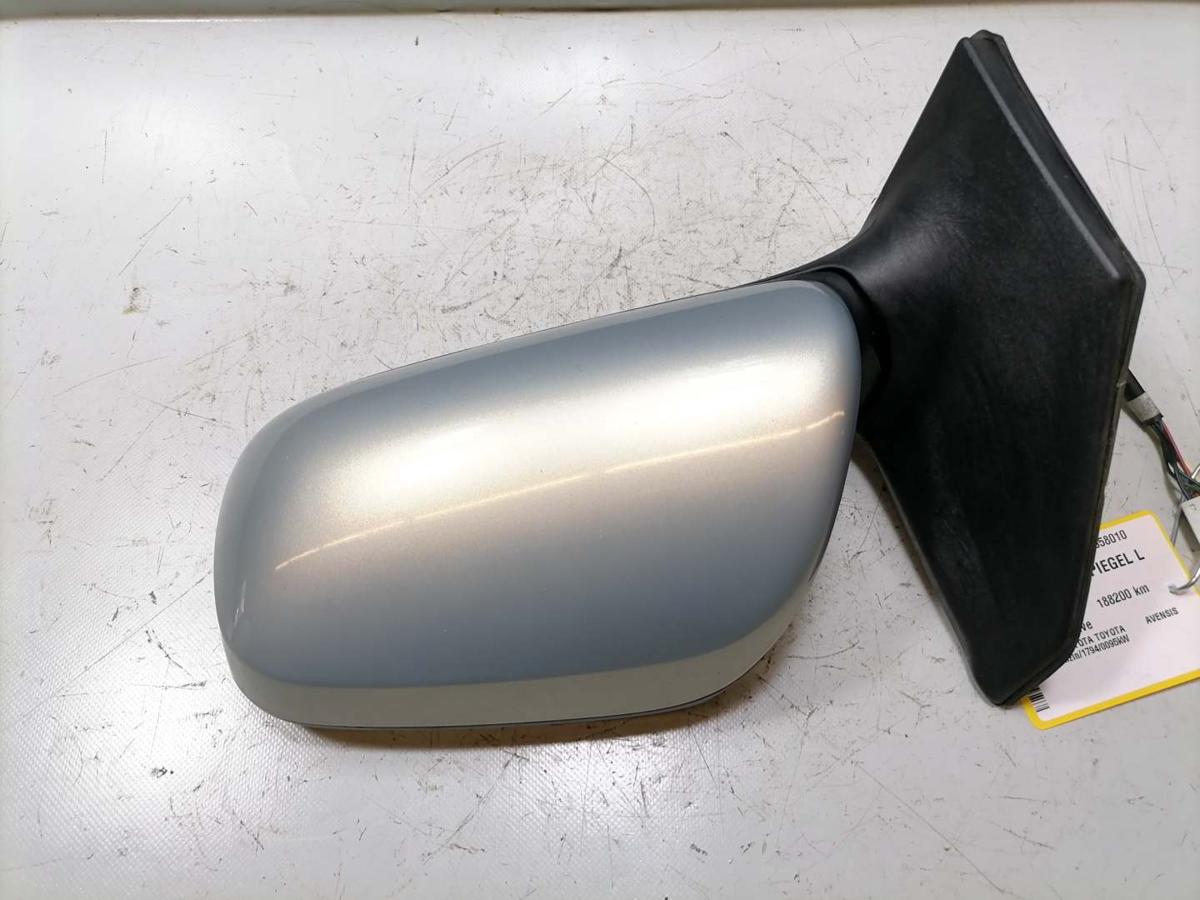 Toyota Avensis T25 original Außenspiegel links elektrisch anklappbar 6T1 Olive Bj.2004